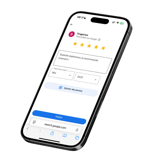Plaque NFC Google