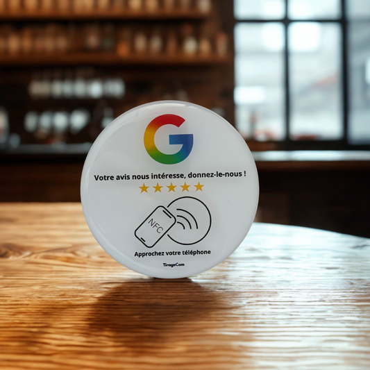 Pastille NFC Google